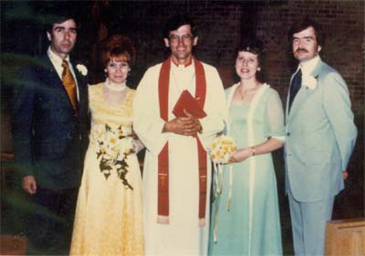Bernard & Rita Marlene Bugee Levemann wedding Photo May 1977
